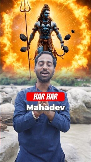 🔱 Namah Parvati Pate Har Har Mahadev – Bhajan 🕉️ #ytshorts #shorts