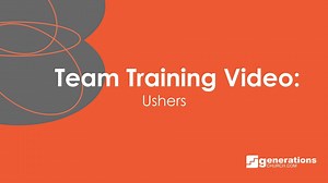 First Impressions Usher Training Video