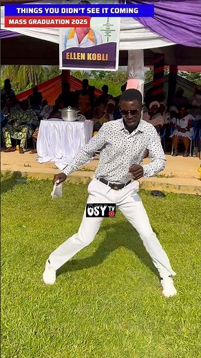 Unexpectedly, this happened 😁👏👏 #osytv #dance #graduation