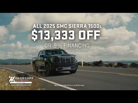 Vanguard GMC Carrollton | $13K Off Sierra 1500s | $12K Off Sierra 2500s