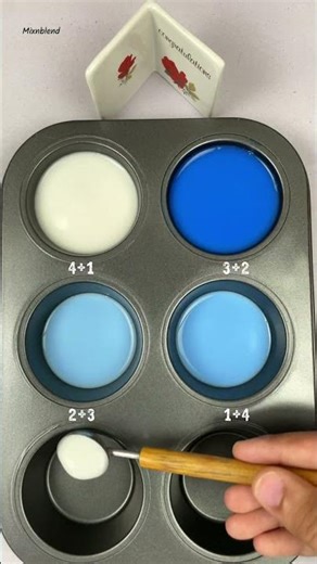 "Satisfying colour shades" #artshorts #viral