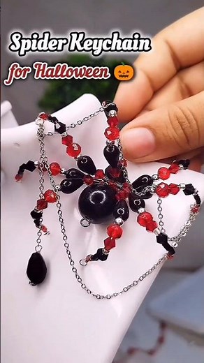 Stop Wasting Money on Halloween Decor — Make This Spider Instead 🕷️✨#diy #handmadewithlove