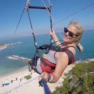 3.8M views · 256 reactions | This zip line soars straight to the beach. | Insider Travel | Facebook