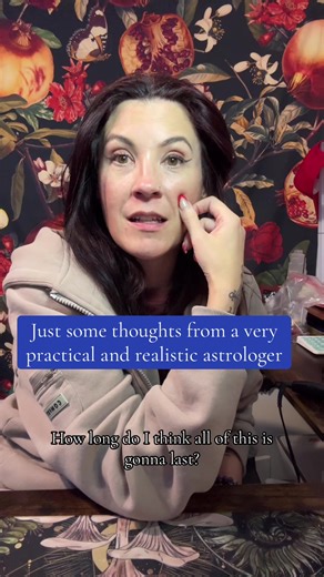 From the perspective of a realistic astrologer… #astrologer #prepper #predictions #astrology #astrologersoftiktok