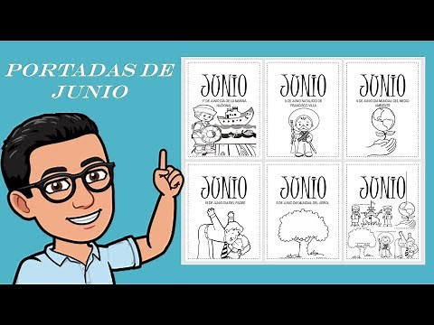 Portadas de Junio/ Descarga Gratuita/ Profe Ángel