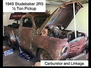 1949 Studebaker 2R5 Carburetor and Linkages