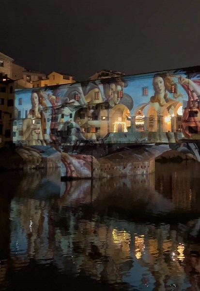 Paseo Nocturno por Florencia y el Ponte Vecchio