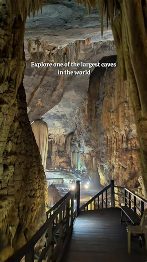 En Vietnam se encuentra una de las cuevas más grandes del mundo✨ #phongnha #cave #vietnam #paradisecave #excursion