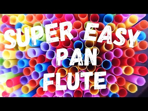 Super Easy Pan Flute Sound Science Experiment