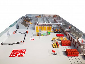 [Hot Item] South Aisa Clay Brick Production Line Machinery Red Bricks Manufacturing Plant