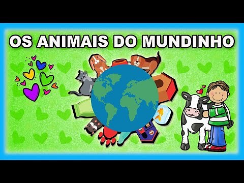 HISTÓRIA INFANTIL SOBRE OS ANIMAIS| Cuidado com os animais educação infantil |Os animais do mundinho