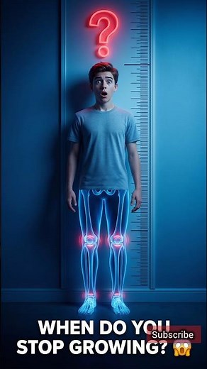 At What Age Do You Stop Growing Taller? The Answer May Surprise You! 🤯 #Shorts #dip mystery