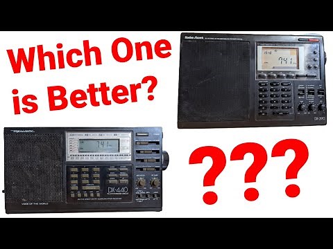 ► Radio Shack Shortwave Showdown: DX-440 VS DX-390...Which Radio Wins???