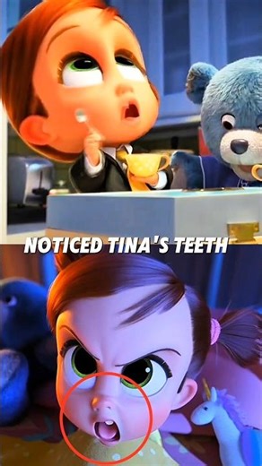 Tina's Teeth Prove She's NOT a Real Boss Baby\r#bossbaby