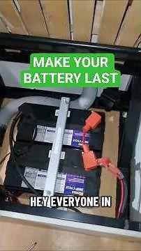 How to Look After Deep Cycle Batteries in a Camper or Caravan