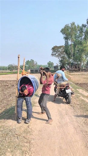 How did you put the rope on the leg?