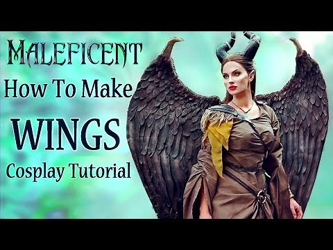 How I made my Maleficent Wings - Cosplay Tutorial