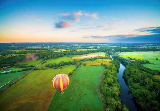 Camden Valley Hot Air Balloon Sunrise Flights Sydney | Balloon Aloft