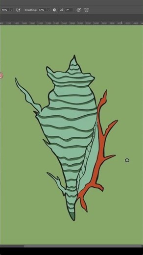 Seashell coloring #seashell #oceanlife #coloring