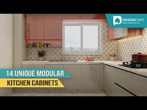 14 Types Of Modular Kitchen Cabinets | Interior Design Solutions By DesignCafe