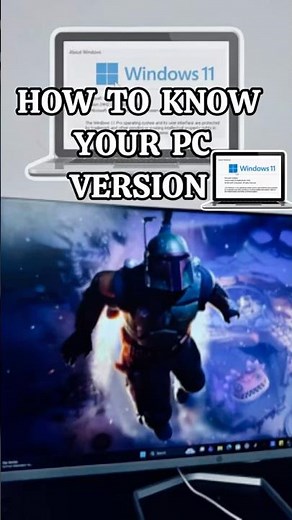 How to know your windows version and build💻👨‍💻. #pctips #computertechnic #pc #tech #windowspc