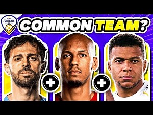 GUESS THE COMMON CLUB BY 3 PLAYERS 😎🔥 | FOOTBALL QUIZ 2025