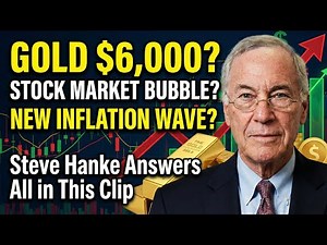 Steve Hanke WARNS: Inflation Will Come Back MUCH Faster Than Markets Expect