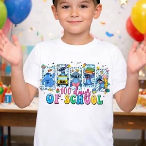 100 Days of School Alien Cartoon PNG, School Shirt Design (digital Download) - Etsy Canada