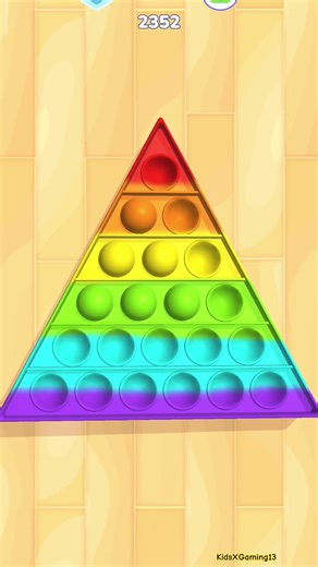 👉how to play pop it game in triangle ⚠️#shorts #music #games #viral #gaming #trending #viral shorts