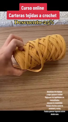 Aprende a tejer bolsos desde cero . #macrame #tejidos #manualidades #artesanias #trapillo #ganchillo