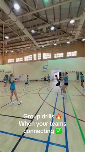 Great work from our Dubai Groups #fyp #netballdrills #netballcoach #netballtok