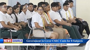 2.6K views · 18 reactions | NEWS Source: Government to Cover CSEC Costs for 8 Subjects | News Source Guyana | Facebook