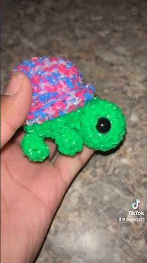 Rainbow loom turtle 🐢