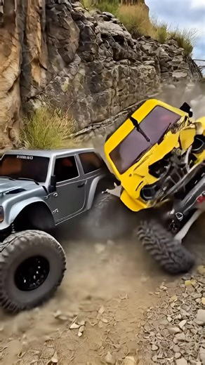 RC Rock Crawling Gone WRONG! - Epic Fails & Total Destruction 😱 # #rcoffoad #rccars #offroad #