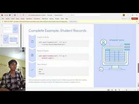 TOPIC:- FILE HANDLING-OPRATIONS IN PYTHON