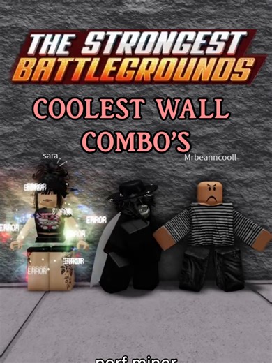 Epic Wall Combos in TSB