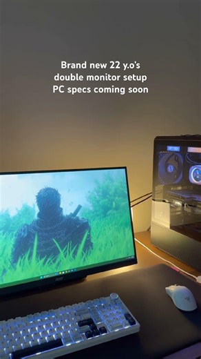 this is my college pc setup #shorts #tech #pc