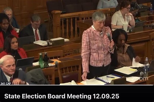 I don’t think she was supposed to say that….. SHOCKING ADMISSION FROM FULTON COUNTY, GA: KNOWINK REMOTELY ACCESSES AND WIPES POLL PADS! In a jaw-dropping State Election Board revelation, Fulton County officials confessed to a series of stunning lapses and capabilities in their election systems. "We agree with some facts and disagree with others," they admitted, confirming that THREE POLL PADS VANISHED into thin air. But here's the bombshell: They INSIST they didn't fail to notify the Secretary o