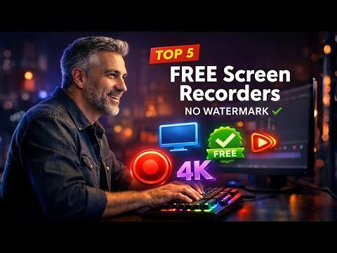 5 Best FREE Screen Recorders No Watermark, No Time Limit
