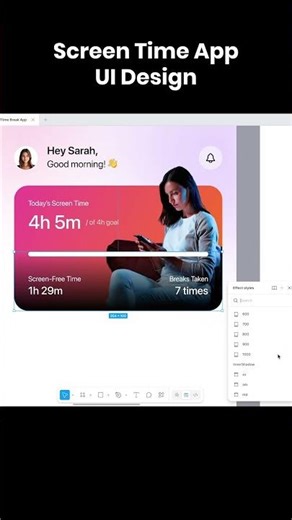 ui/ux design advanced tutorial #uidesignlearning #figma #smartphone