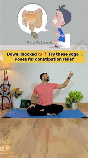 Powerful Yoga Poses to Relieve Constipation Instantly #constipation #shorts