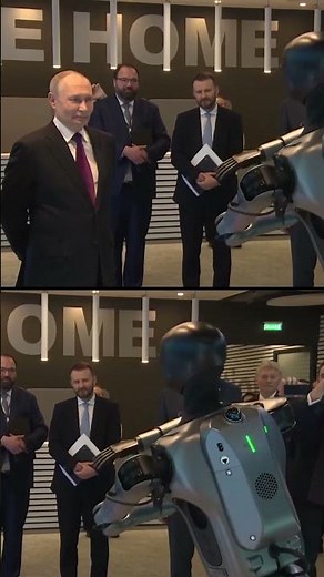 AI-powered robot dances for Putin