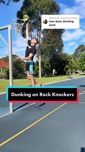 Dunking on Rock Knockers - Training for Vertical Leap