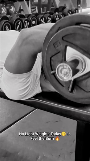 No Light Weights Today🤫🦍Feel the Burn 🔥#lightweight #workout #workoutshorts #triceps #fitness