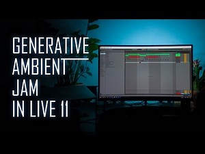 Generative Ambient music in Ableton Live (free project file) | generative music for studying