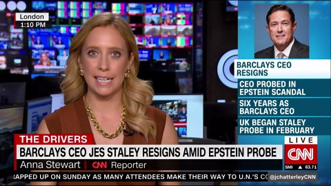 Barclay's CEO steps down amid Epstein probe