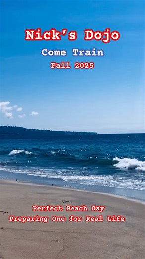 Come Train (Perfect Beach Day) @ Nick’s Dojo - Manhattan Beach Traditional Shotokan Karate-Do
