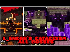 Minecraft L_Ender's Cataclysm All Bosses ( 1.16.5 Mod )