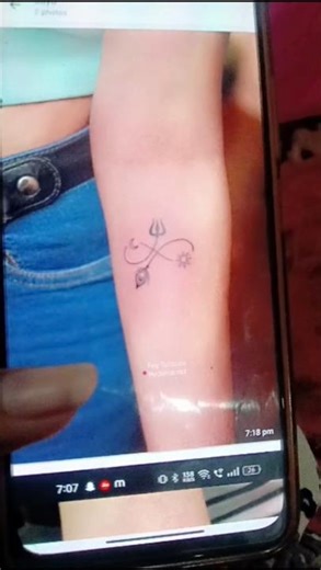 Instagram viral tattoo design ❣️💕 #beautiful #easy #attractive #amazing #aestheic #hennadesign