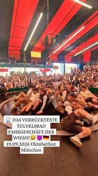 TEUFELSRAD – Der verrückteste Spaß auf dem Oktoberfest! 😂😈 #Teufelsrad #oktoberfest #Oktoberfest2026
